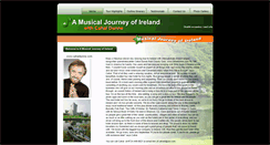 Desktop Screenshot of musicaljourneyofireland.com